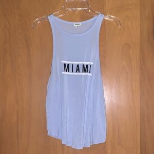Boutique Miami Blue Tank